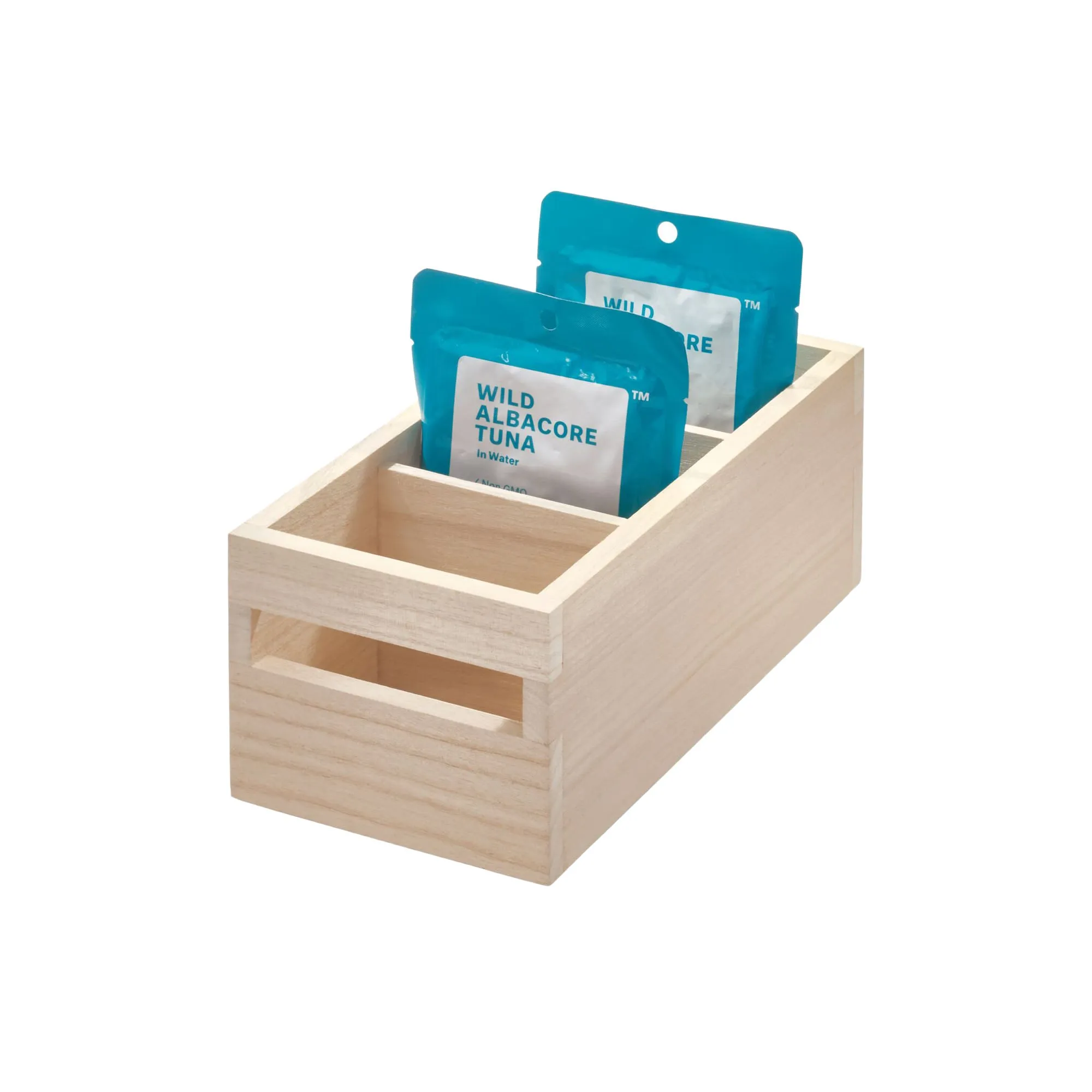 iDesign Eco Wood Packet Organiser