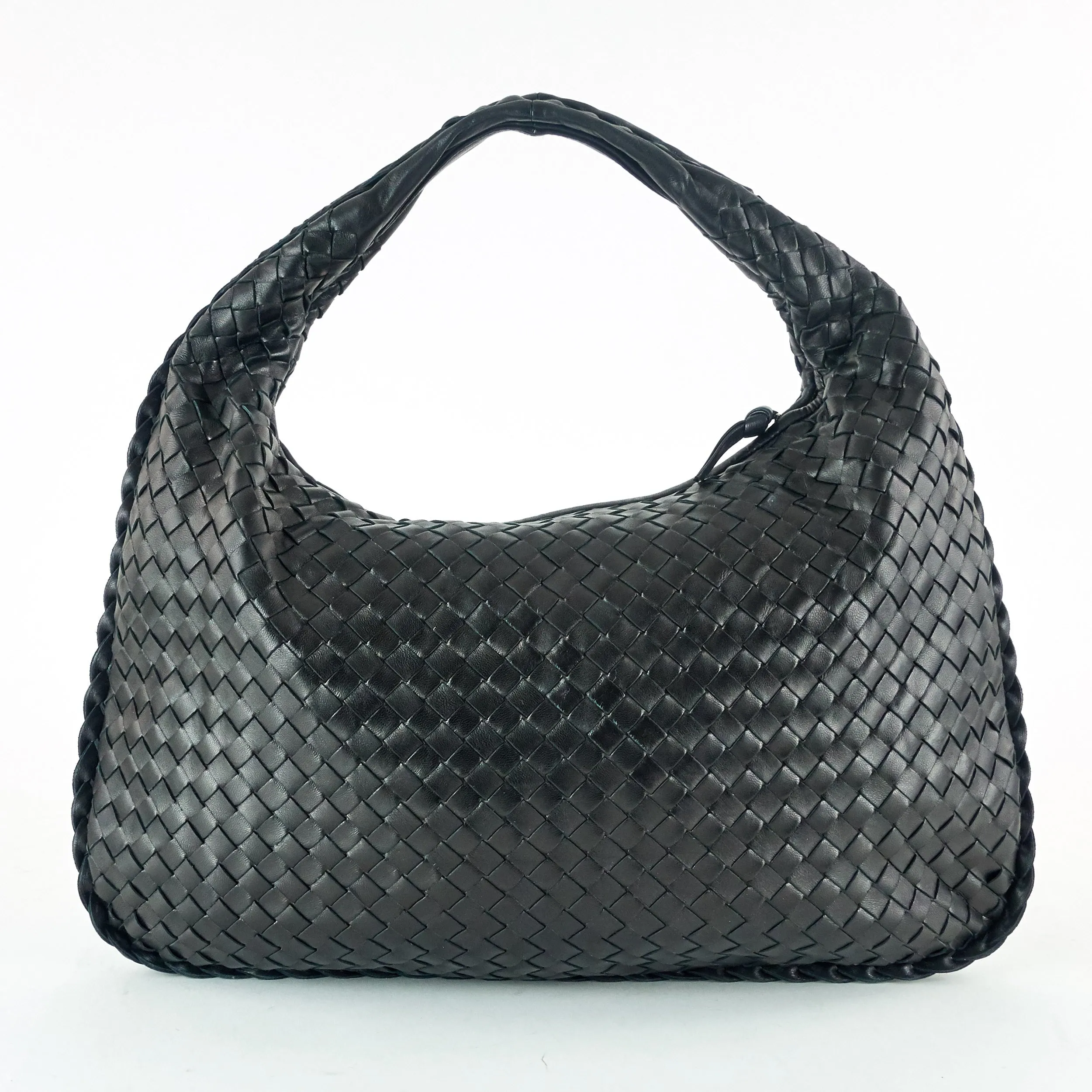 Intrecciato Nappa Leather Hobo Bag