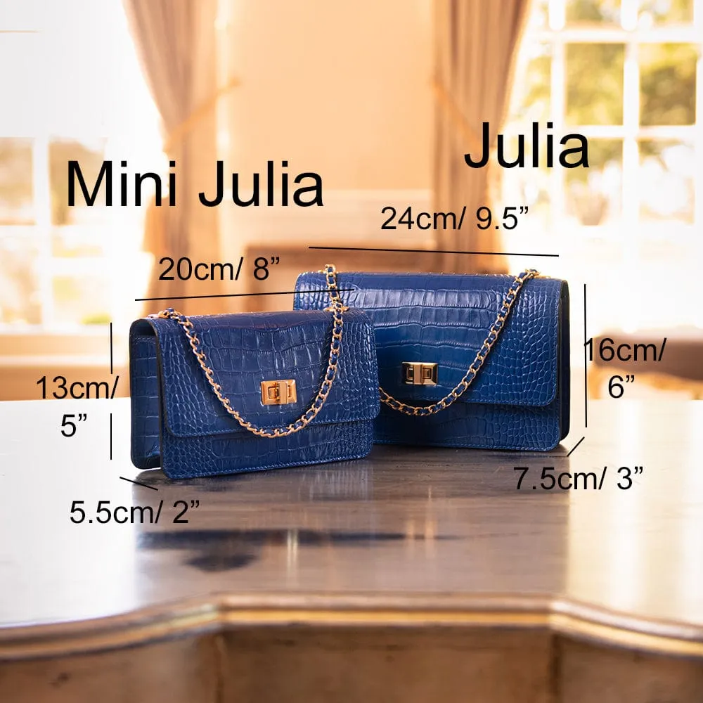 Julia Bag - Gold Croc