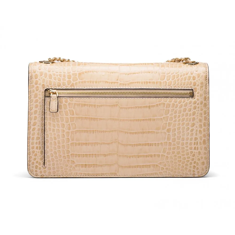 Julia Bag - Ivory Croc