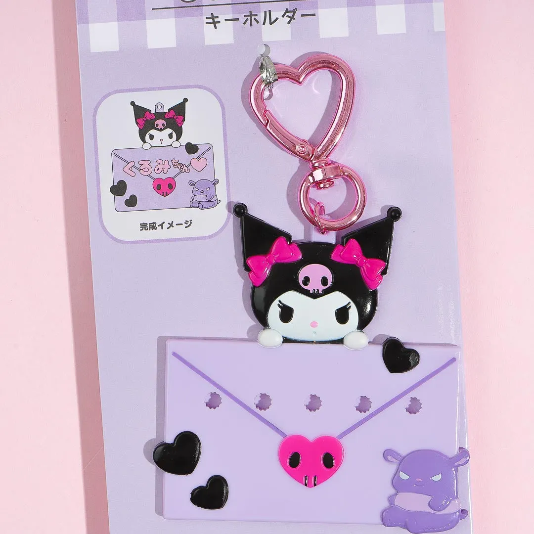 Kuromi Love Letter Custom Keychain