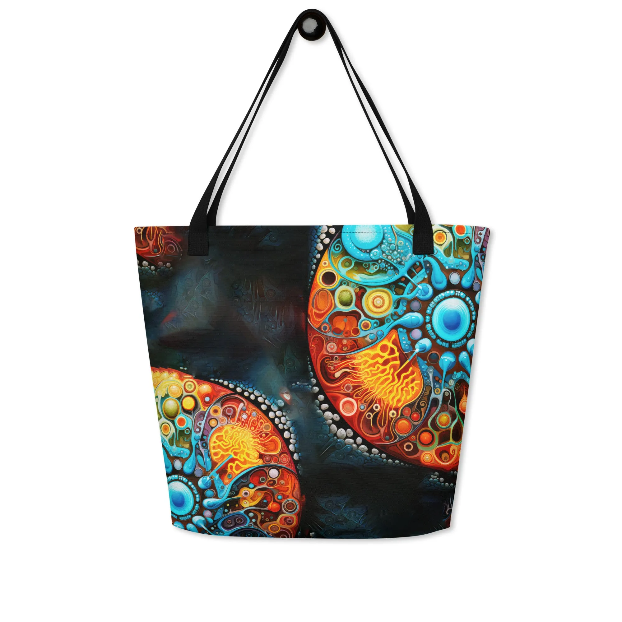 Large Tote Bag Under the Microscope