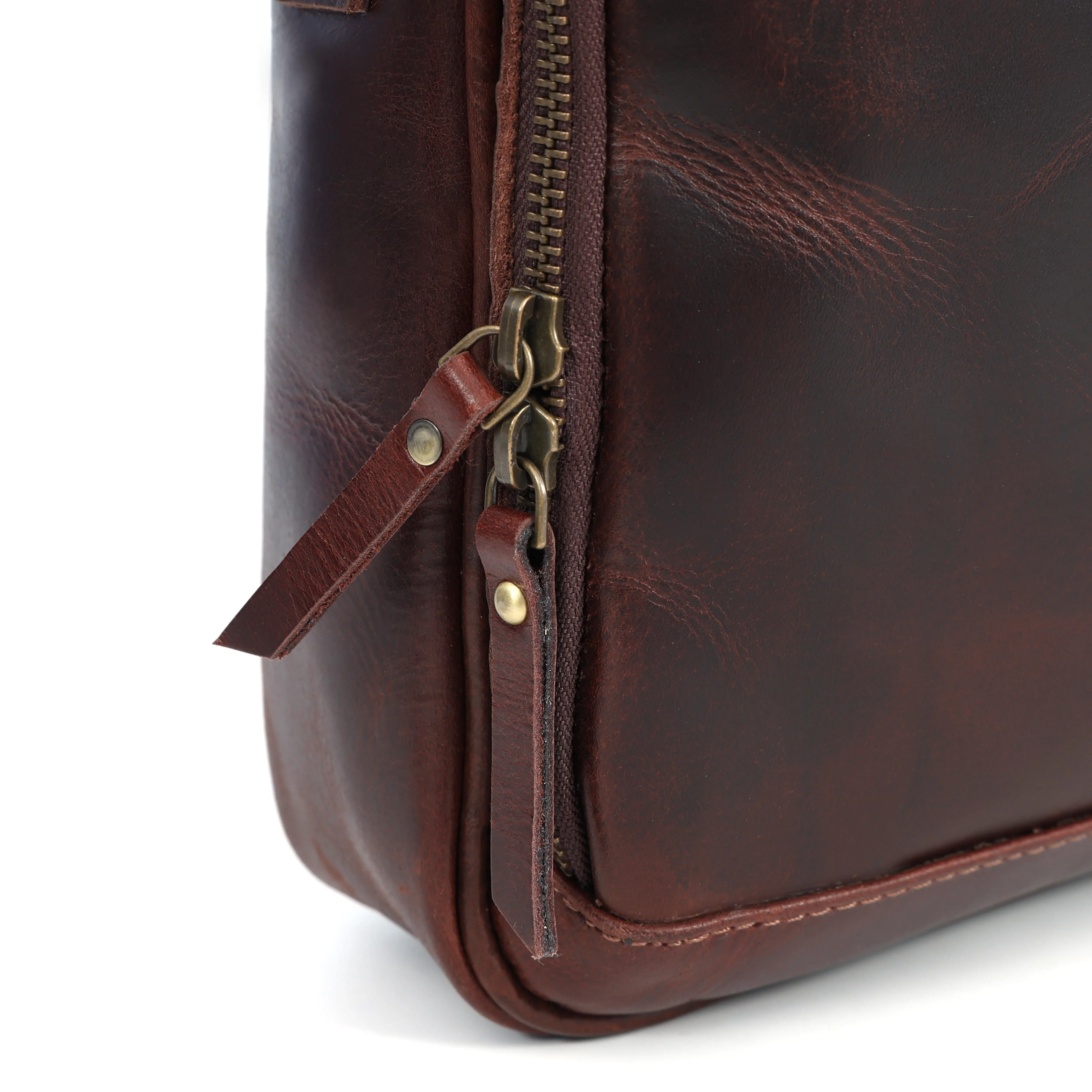 Leather Briefcase for 16-Inch Laptop