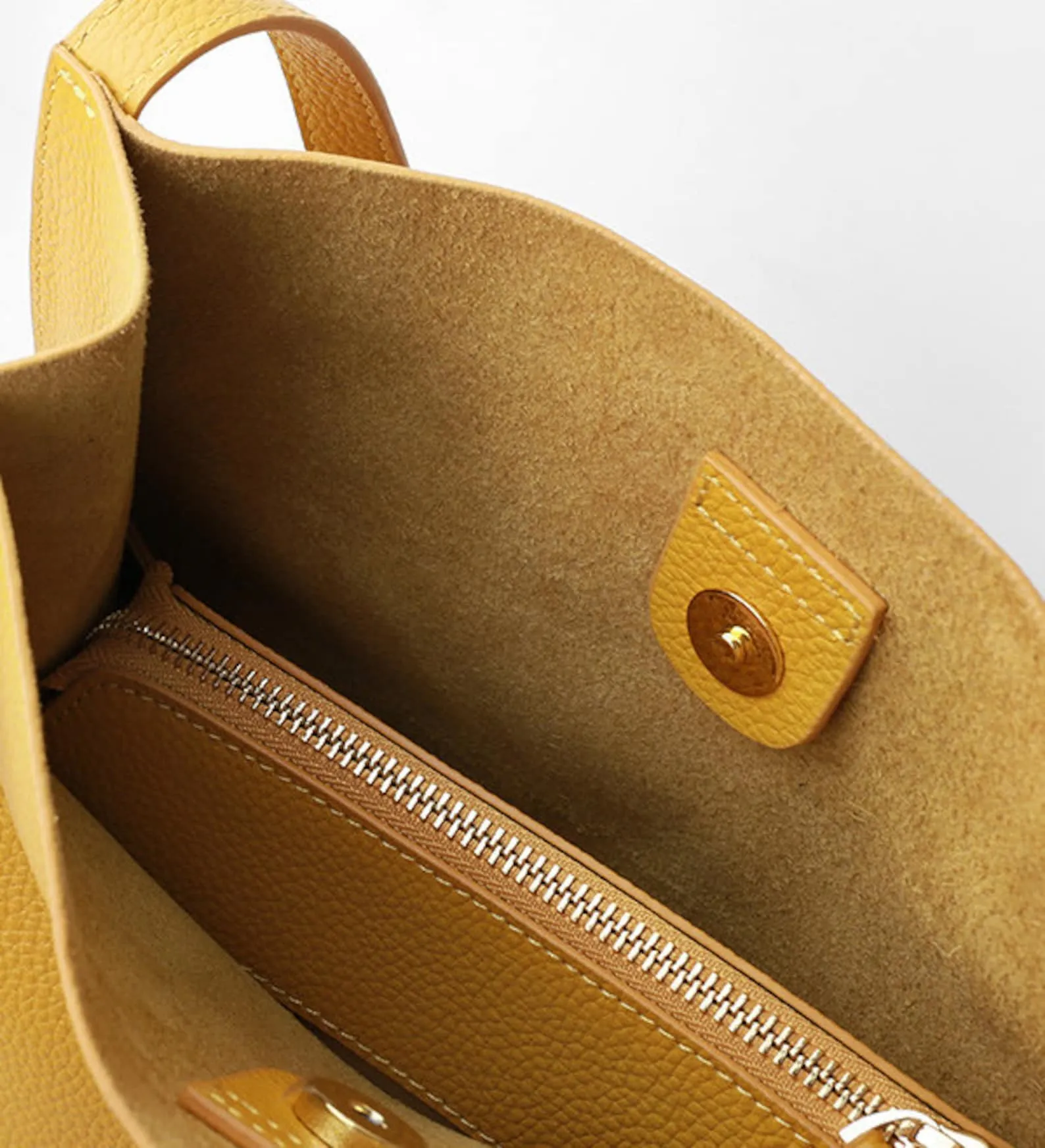 Leather Tote Bag Full Grain Shouler Bag