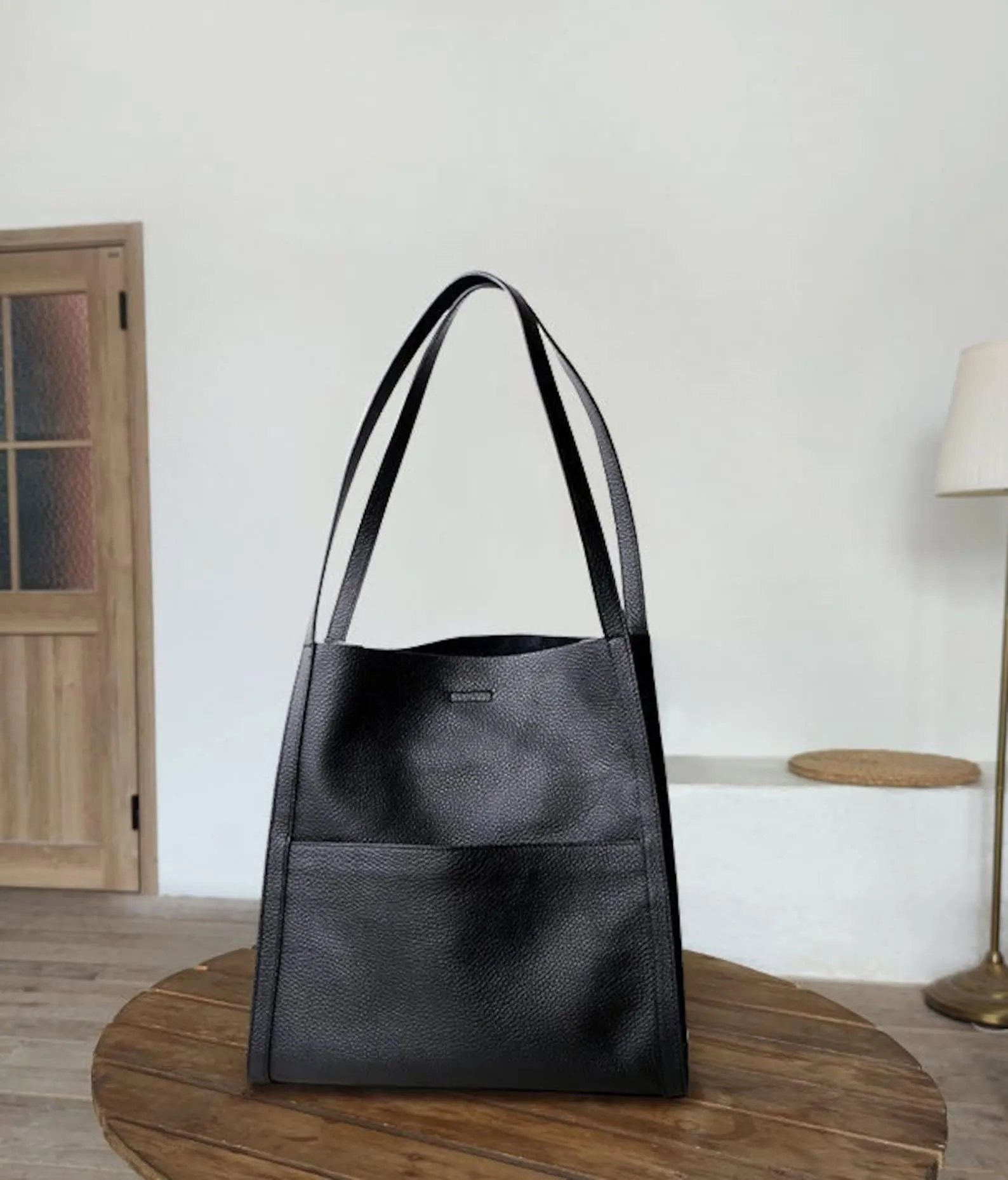 Leather Tote Bag Full Grain Shouler Bag