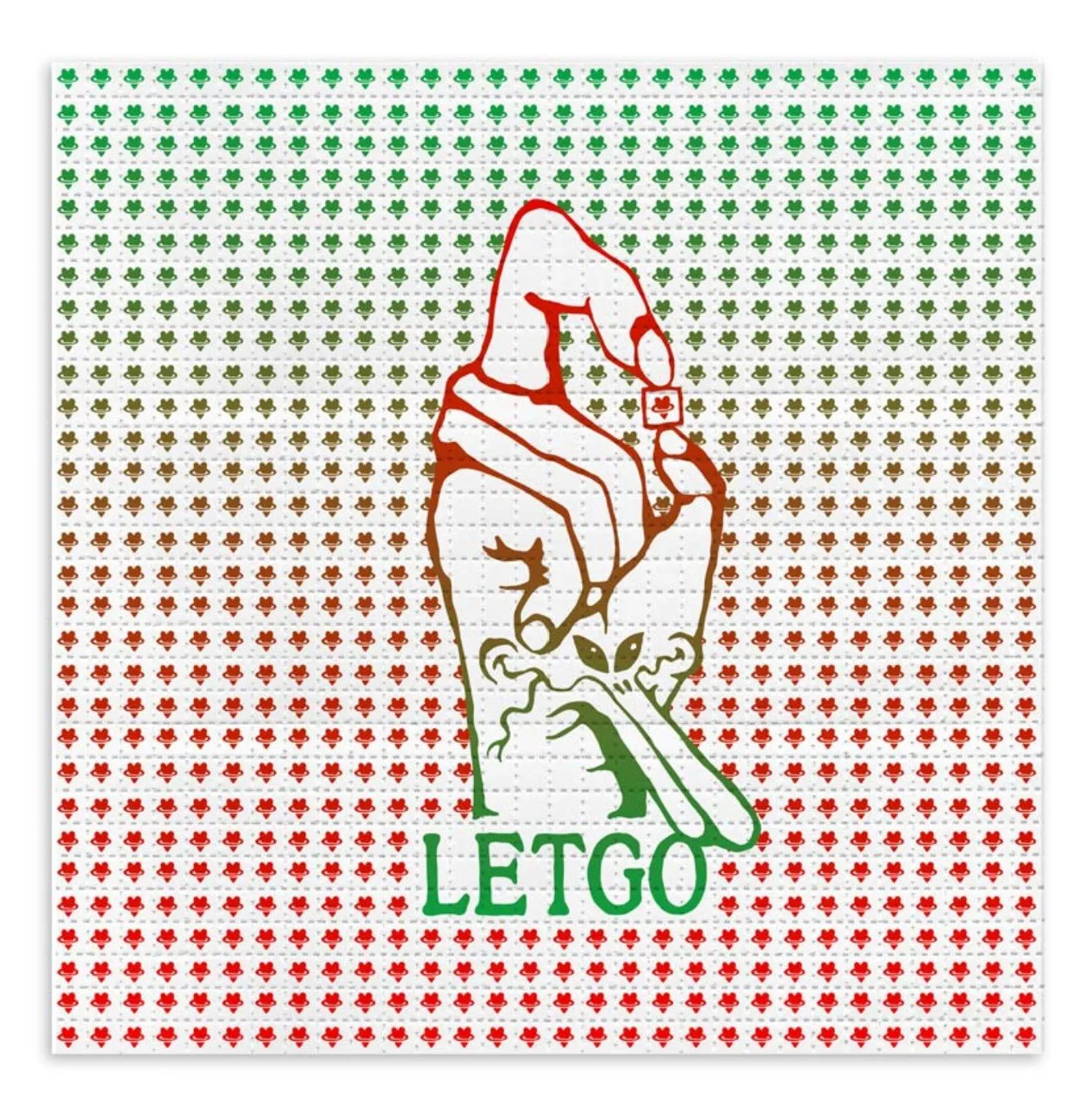 Let Go Blotter Paper Archival Print by Slegh