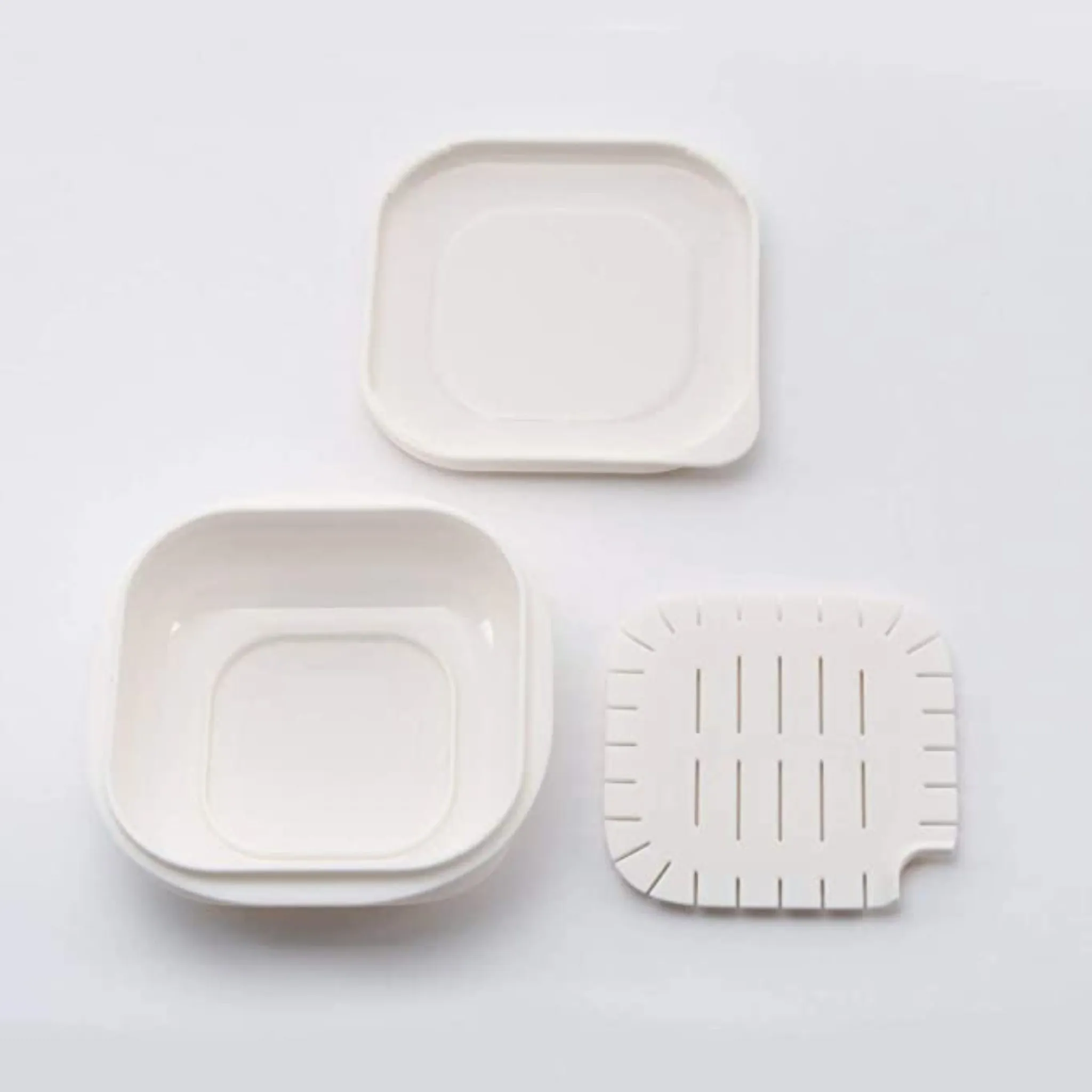 【MARNA】Rice Container for Freezer 2 pcs -冷凍ごはん容器 2個入り- Regular size