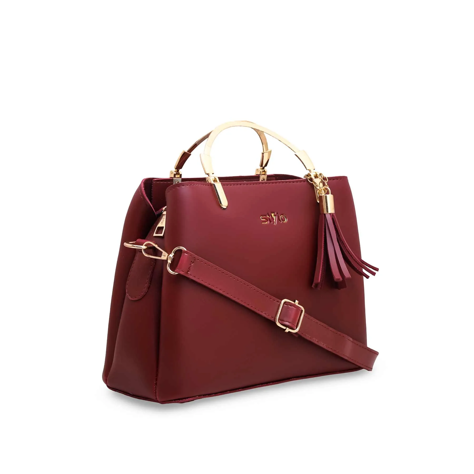 Maroon Casual Shoulder Bag P55478