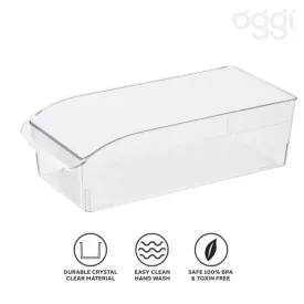 Oggi Storage Bin With Finger Grip Handle - 30x20x9cm