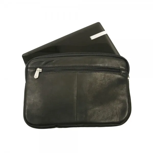 Piel Leather Mini Zip Laptop and Tablet Sleeve