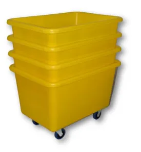 Plastic Nesting Bin With Roll Over Flange (NRO)