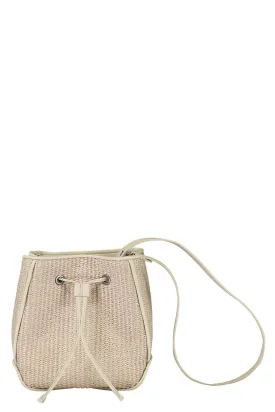 Raffia Bucket Bag