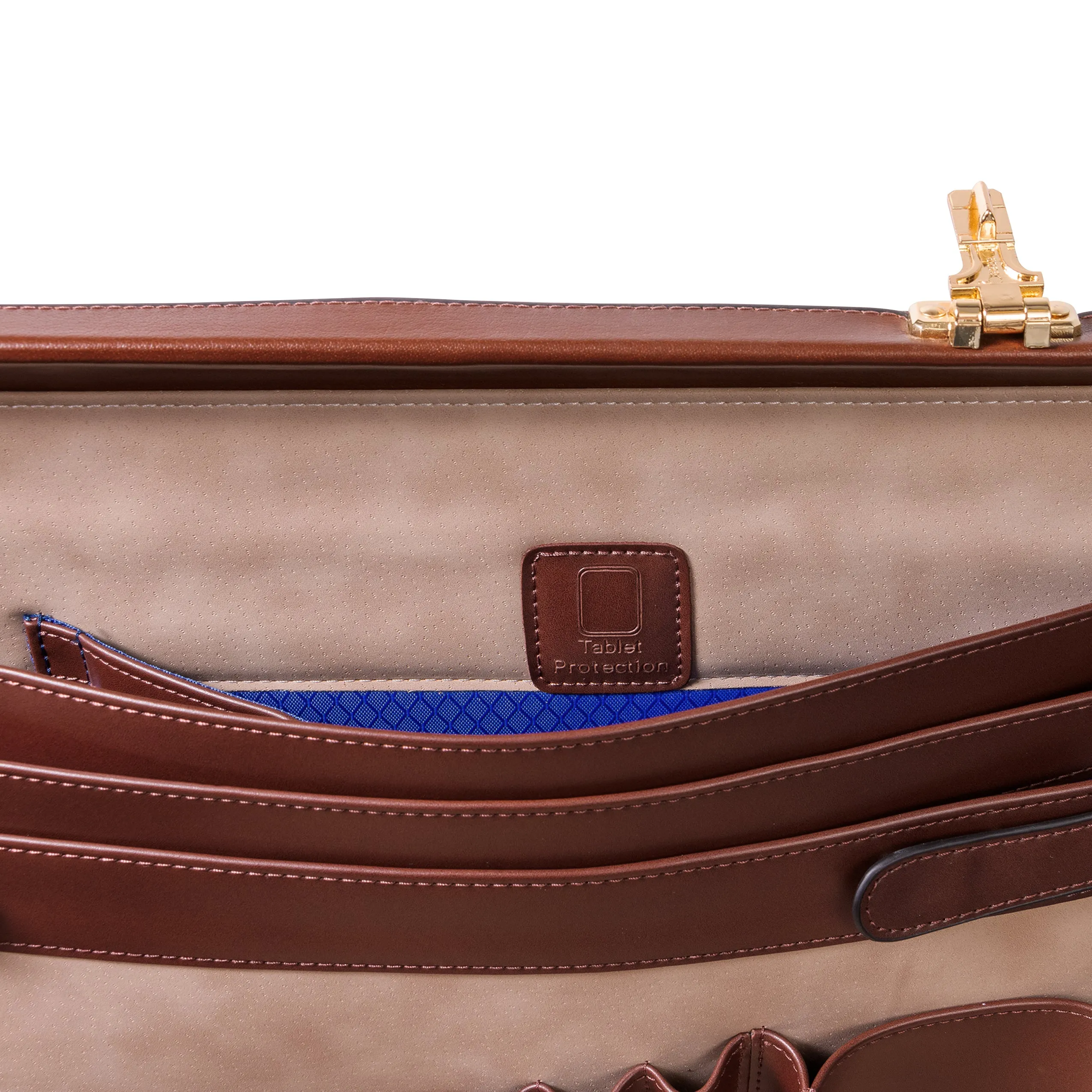 REAGAN | 4.25” Leather Attaché Briefcase