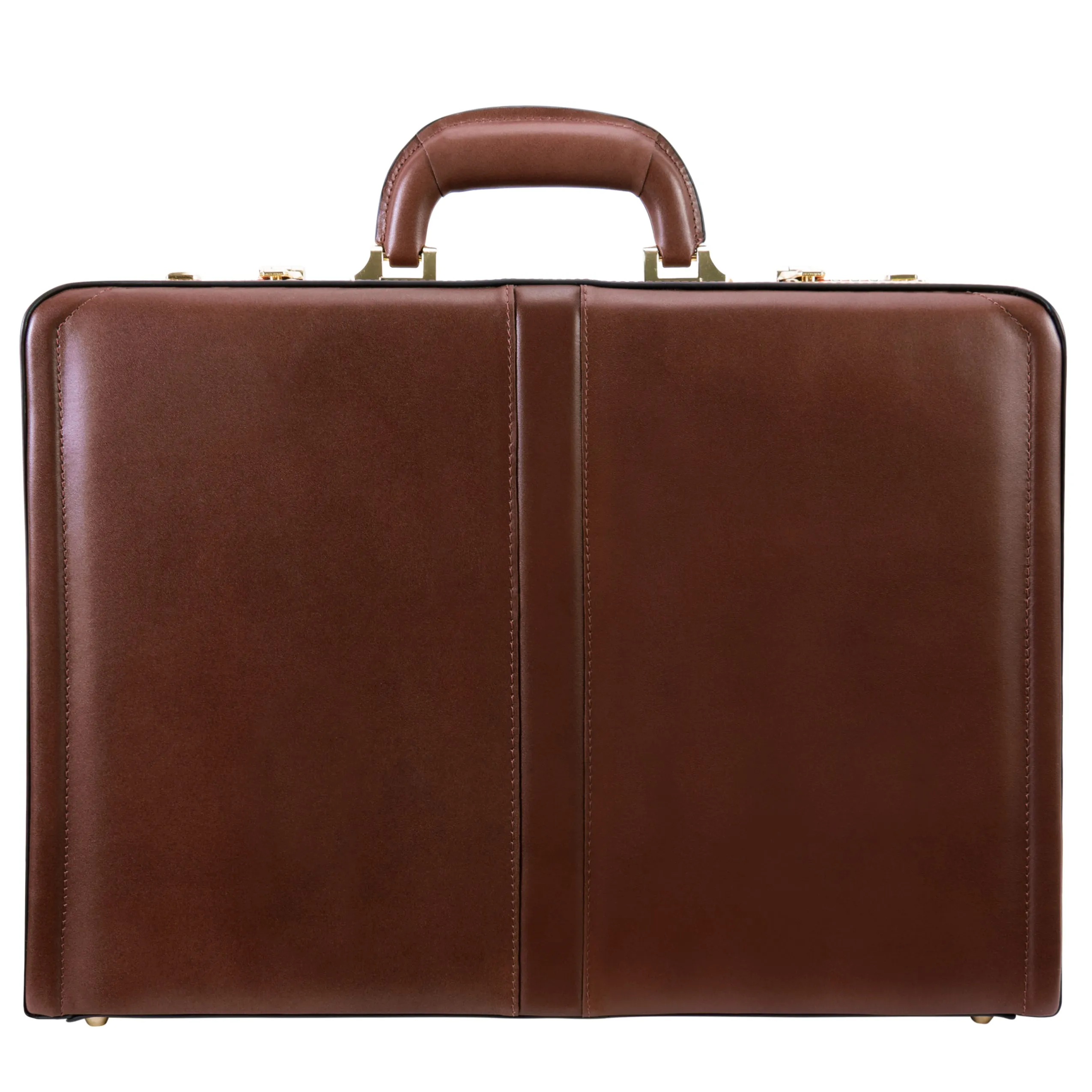 REAGAN | 4.25” Leather Attaché Briefcase