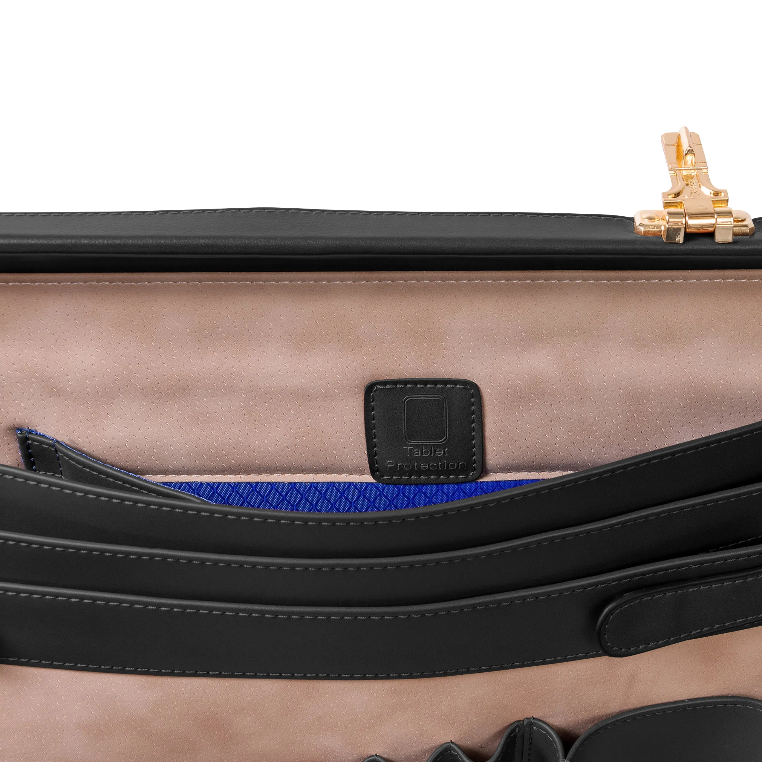 REAGAN | 4.25” Leather Attaché Briefcase