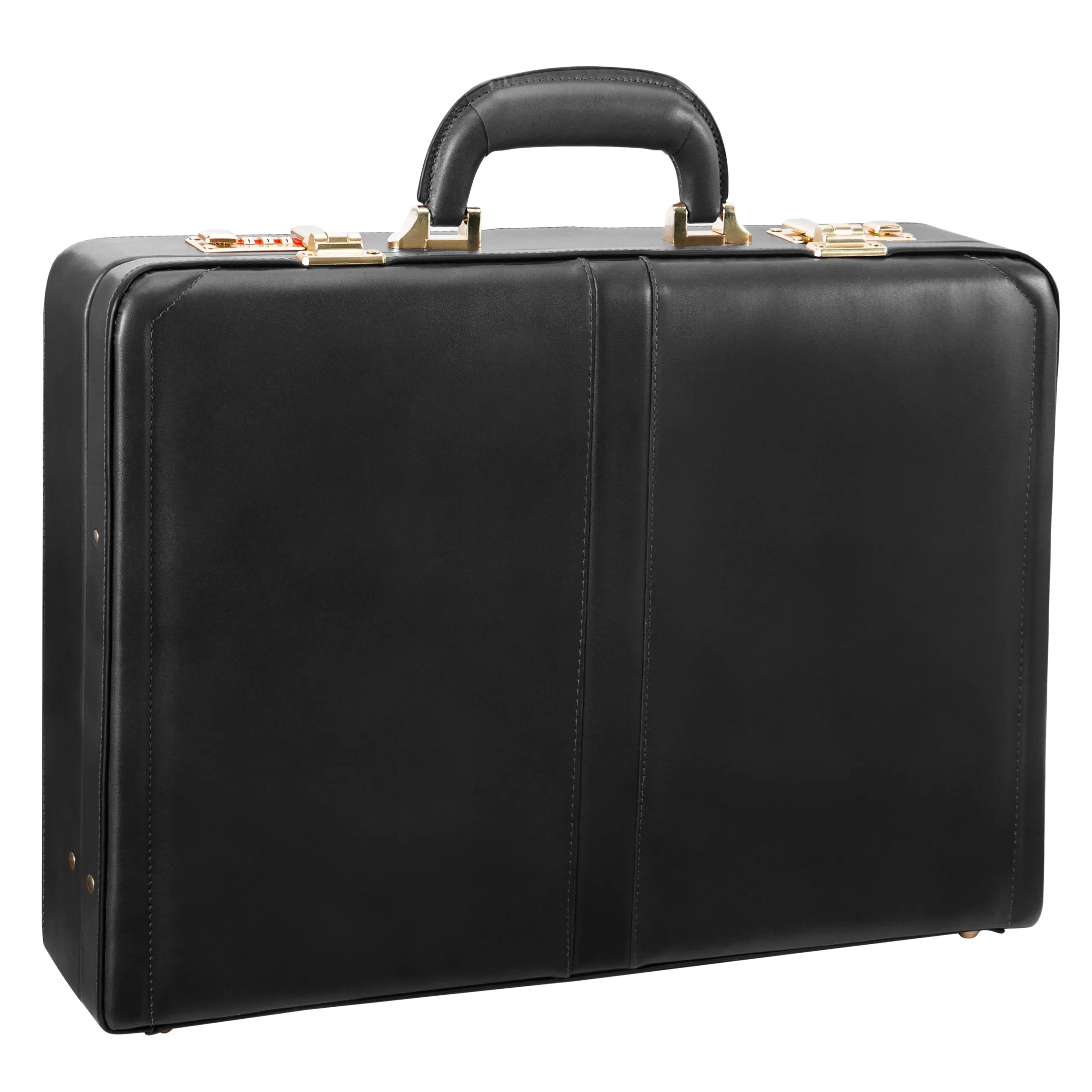 REAGAN | 4.25” Leather Attaché Briefcase