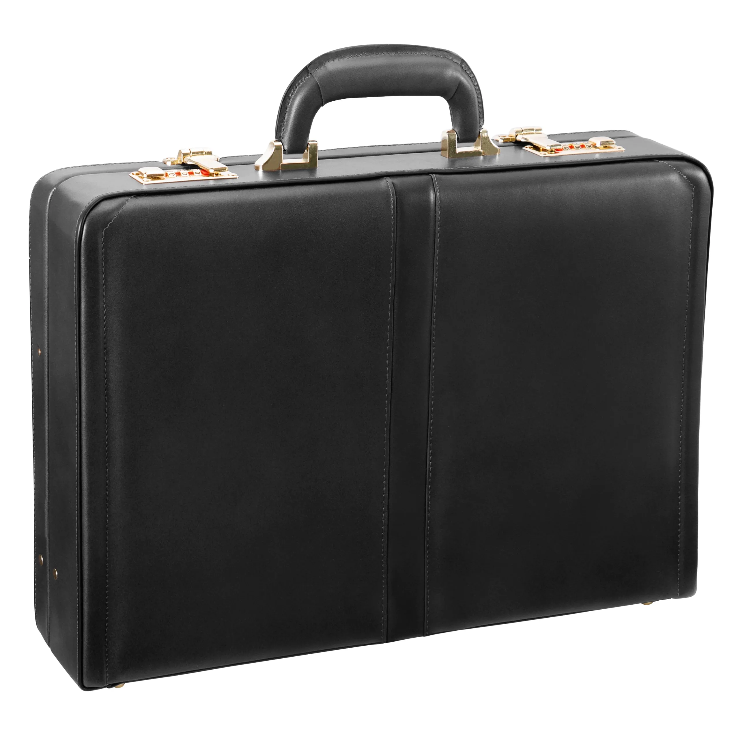 REAGAN | 4.25” Leather Attaché Briefcase