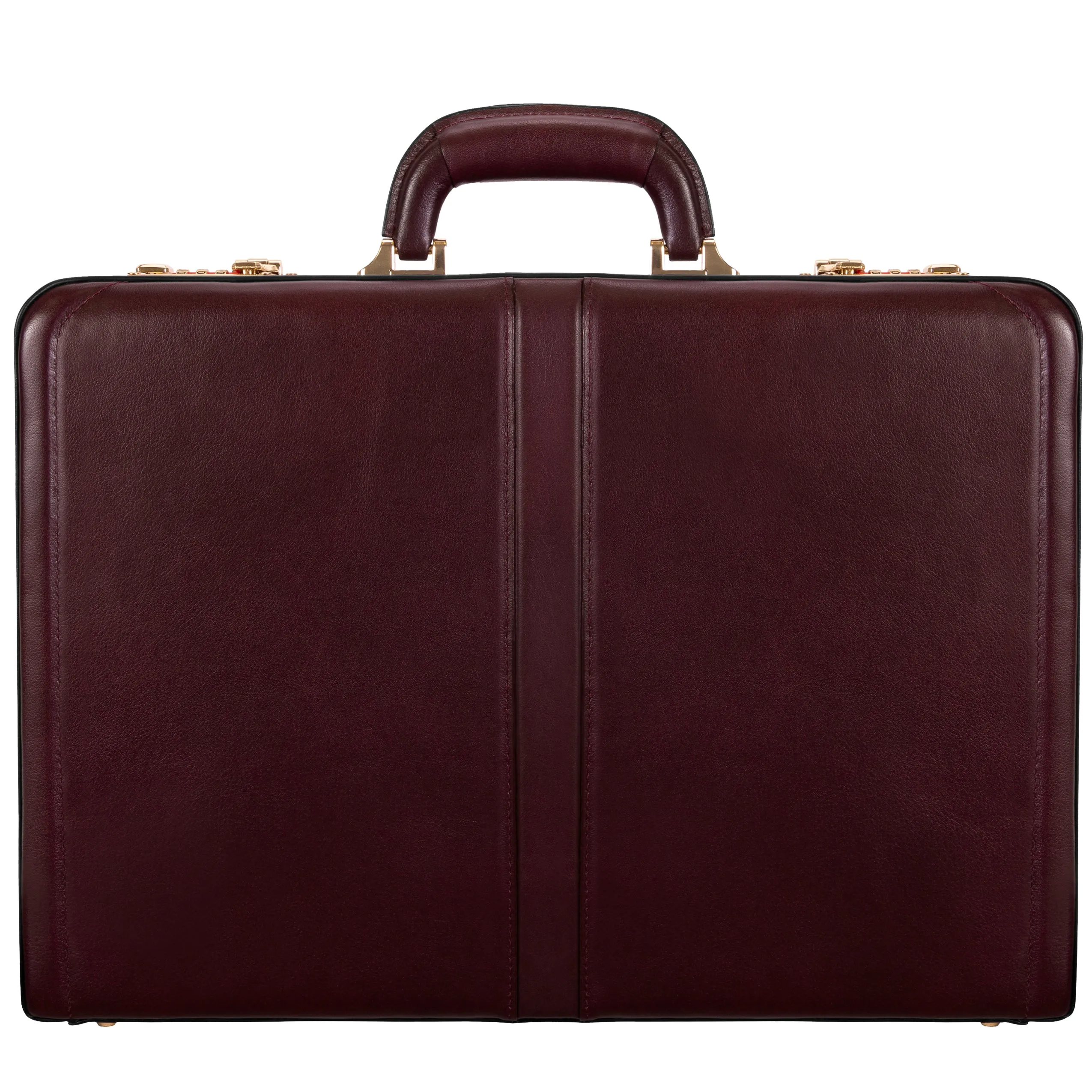 REAGAN | 4.25” Leather Attaché Briefcase