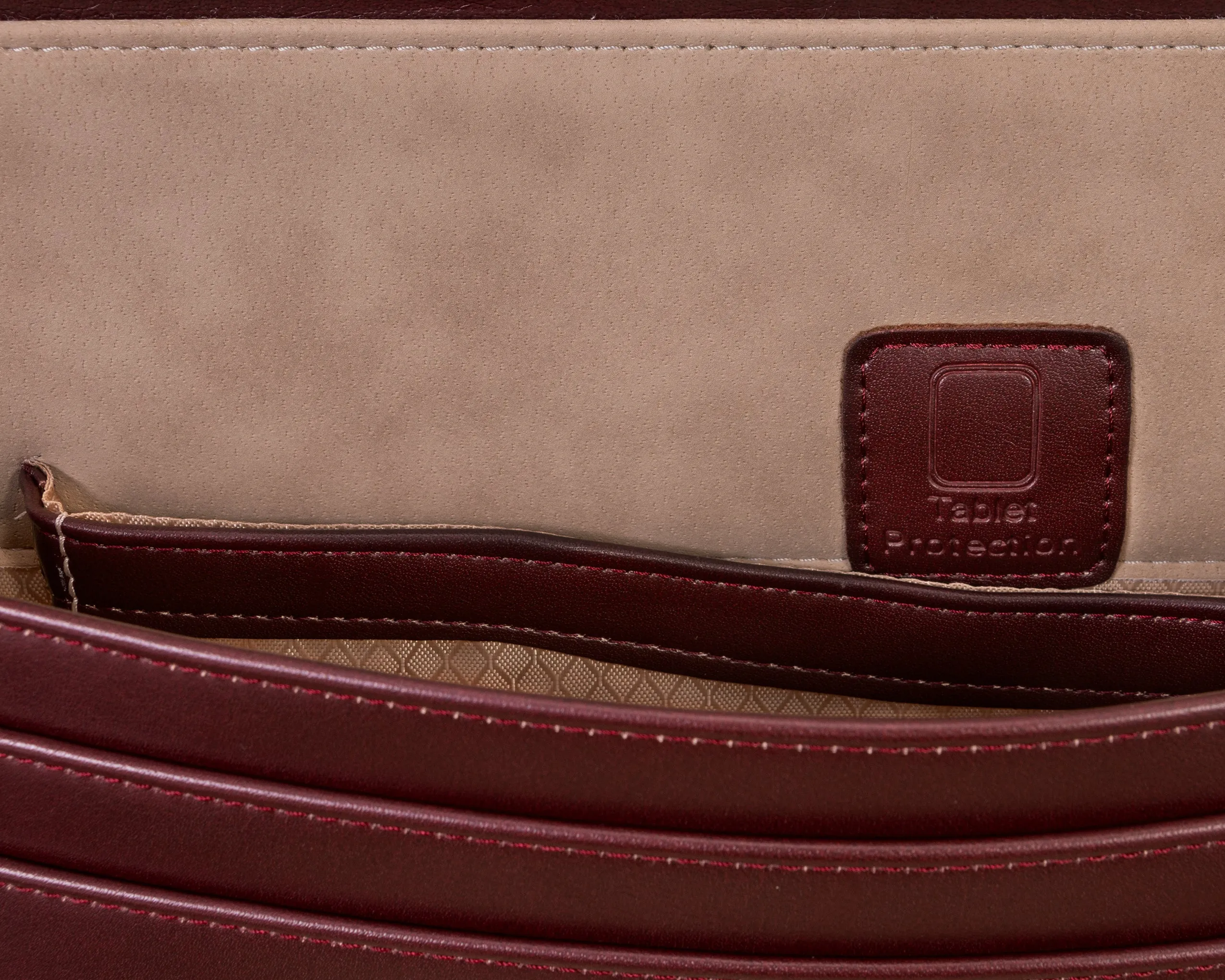 REAGAN | 4.25” Leather Attaché Briefcase