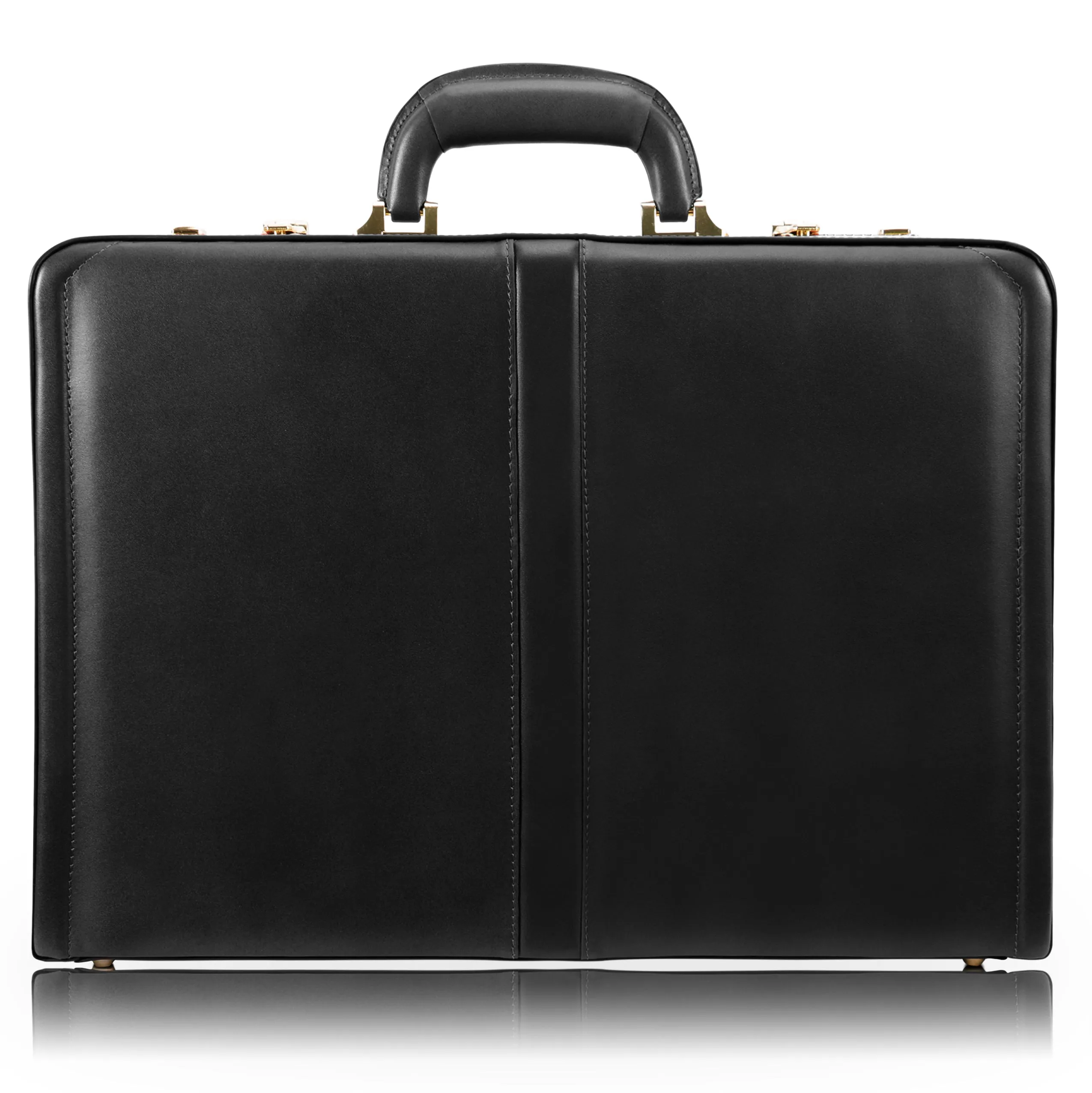 REAGAN | 4.25” Leather Attaché Briefcase