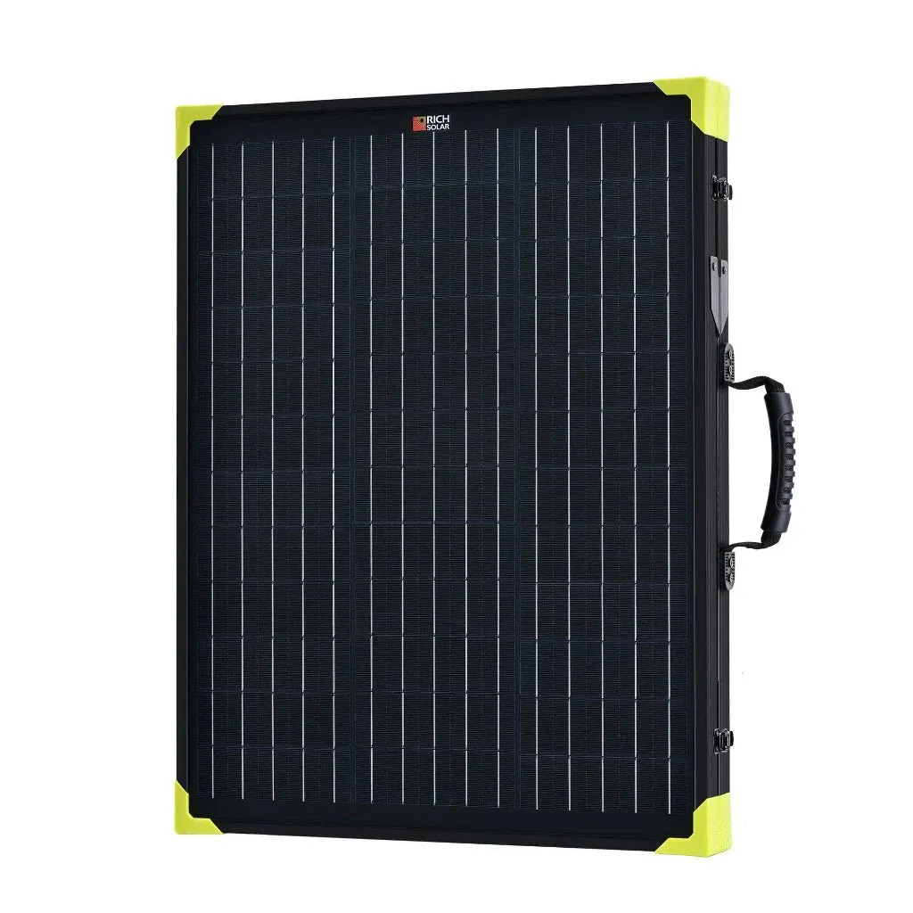 Rich Solar MEGA 100 Watt Briefcase Portable Solar Charging Kit