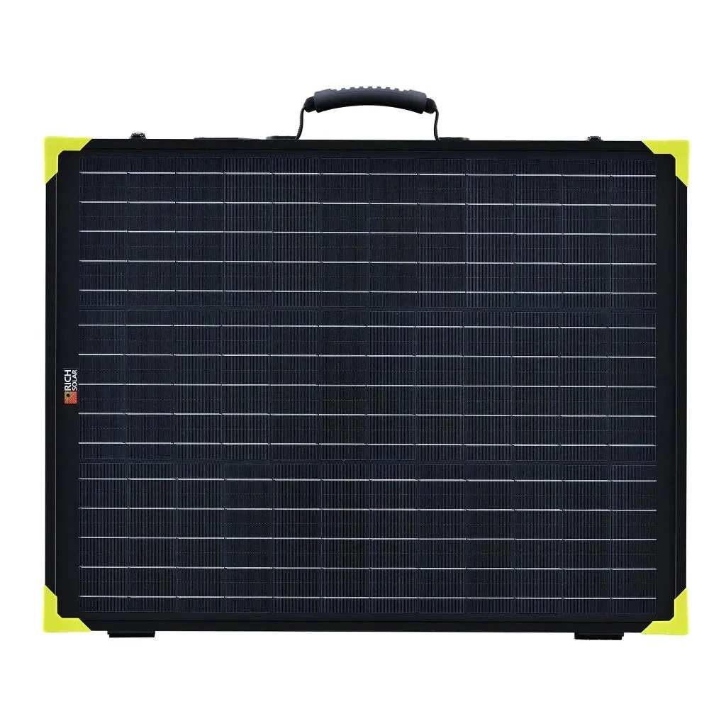 Rich Solar MEGA 100 Watt Briefcase Portable Solar Charging Kit