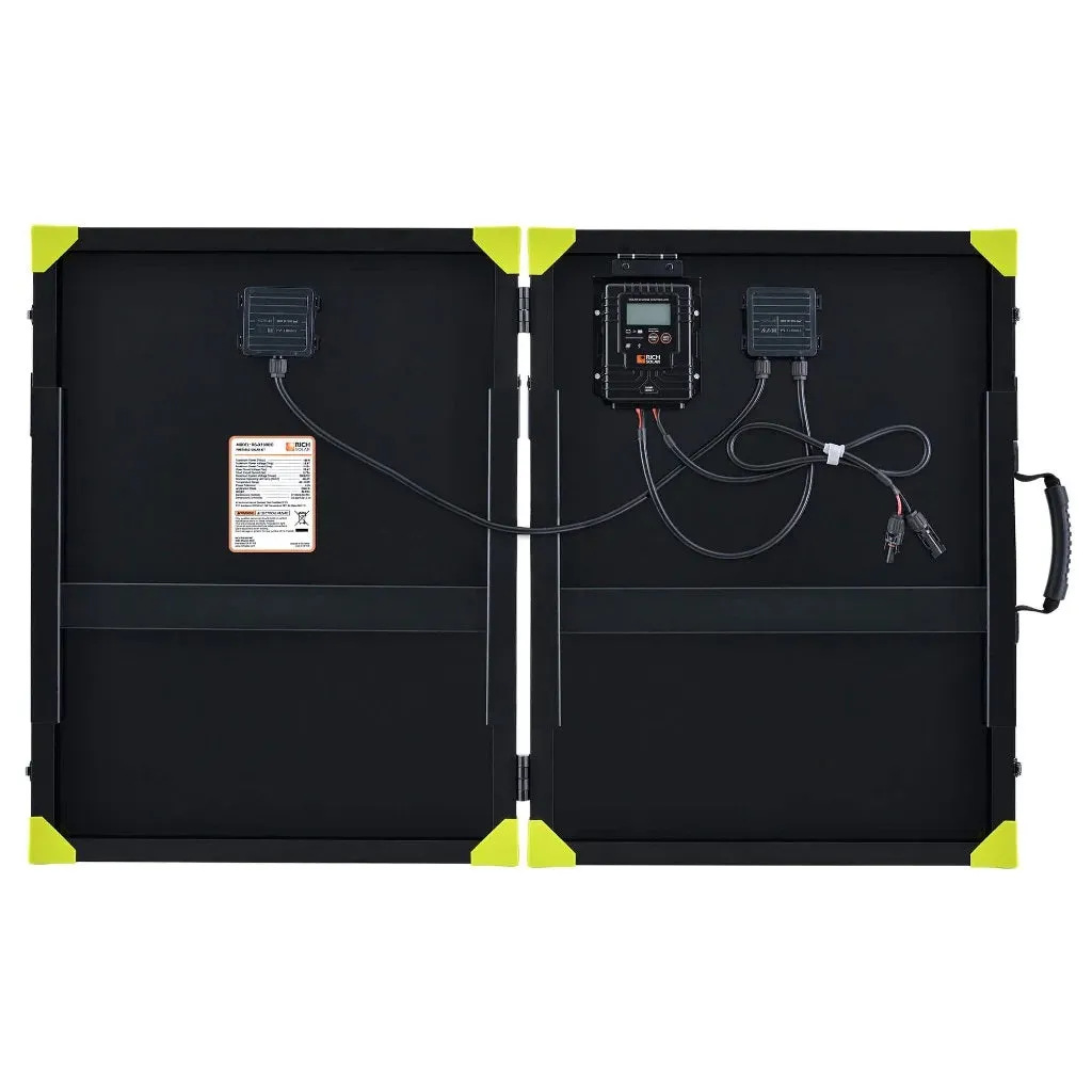 Rich Solar MEGA 100 Watt Briefcase Portable Solar Charging Kit