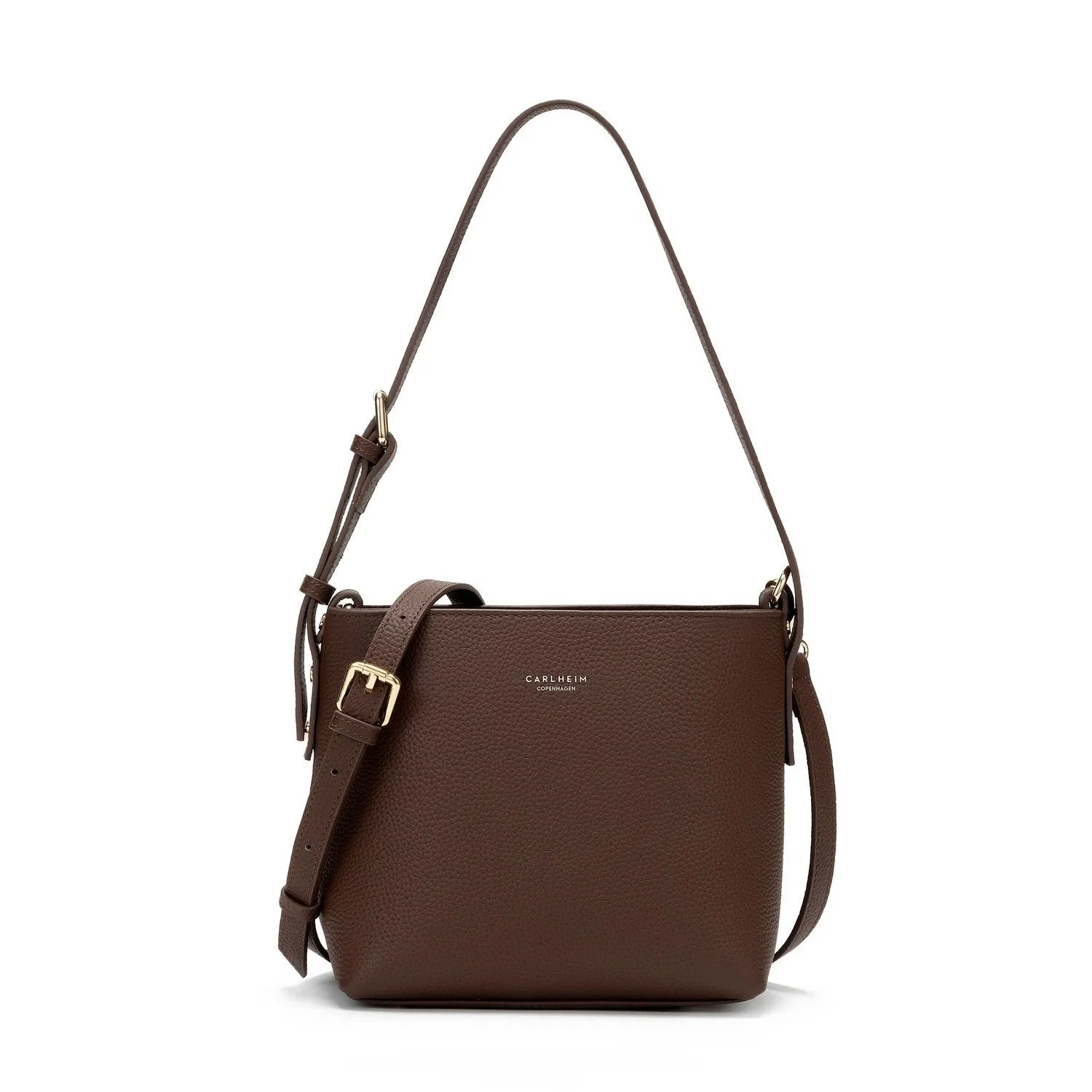 Selma Genuine Leather Handbag (Brown)