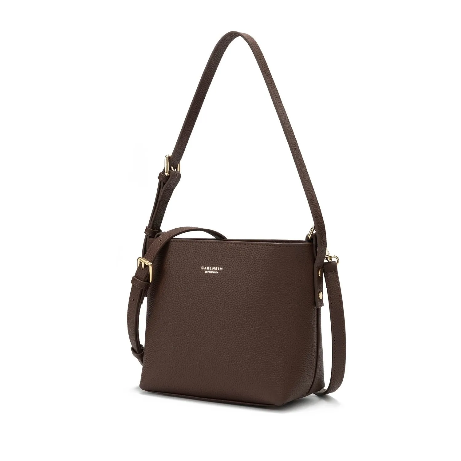 Selma Genuine Leather Handbag (Brown)