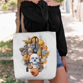 Skeleton Pumpkin Tote,  Halloween Tote Bag, Halloween Tote, Halloween Tote Bags, Tote bag Mockup Halloween, Tote Bags Halloween, Halloween