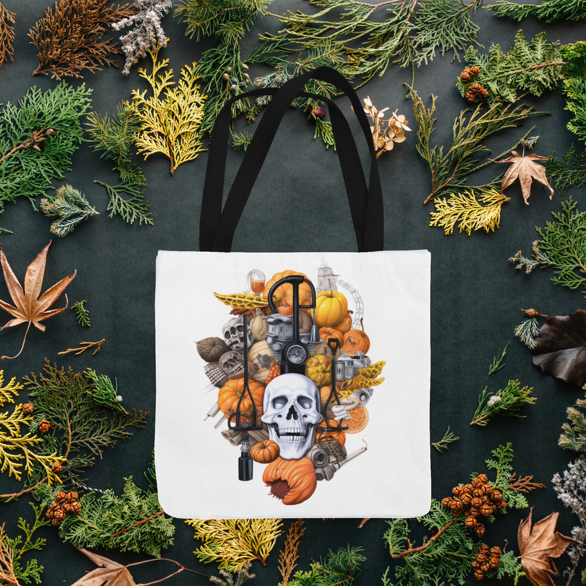 Skeleton Pumpkin Tote,  Halloween Tote Bag, Halloween Tote, Halloween Tote Bags, Tote bag Mockup Halloween, Tote Bags Halloween, Halloween