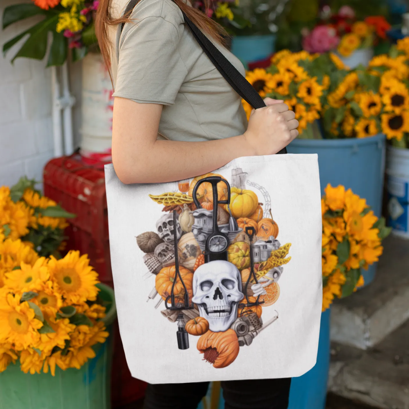 Skeleton Pumpkin Tote,  Halloween Tote Bag, Halloween Tote, Halloween Tote Bags, Tote bag Mockup Halloween, Tote Bags Halloween, Halloween