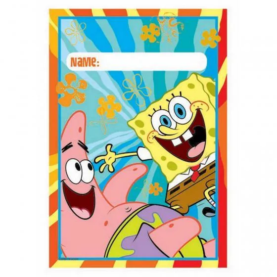 SpongeBob Squarepants Buddies Loot Bags