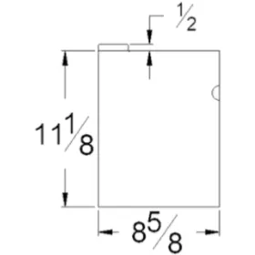 Stamp-n-Storage - 8.5 x 11 Paper Sleeve - 15pk