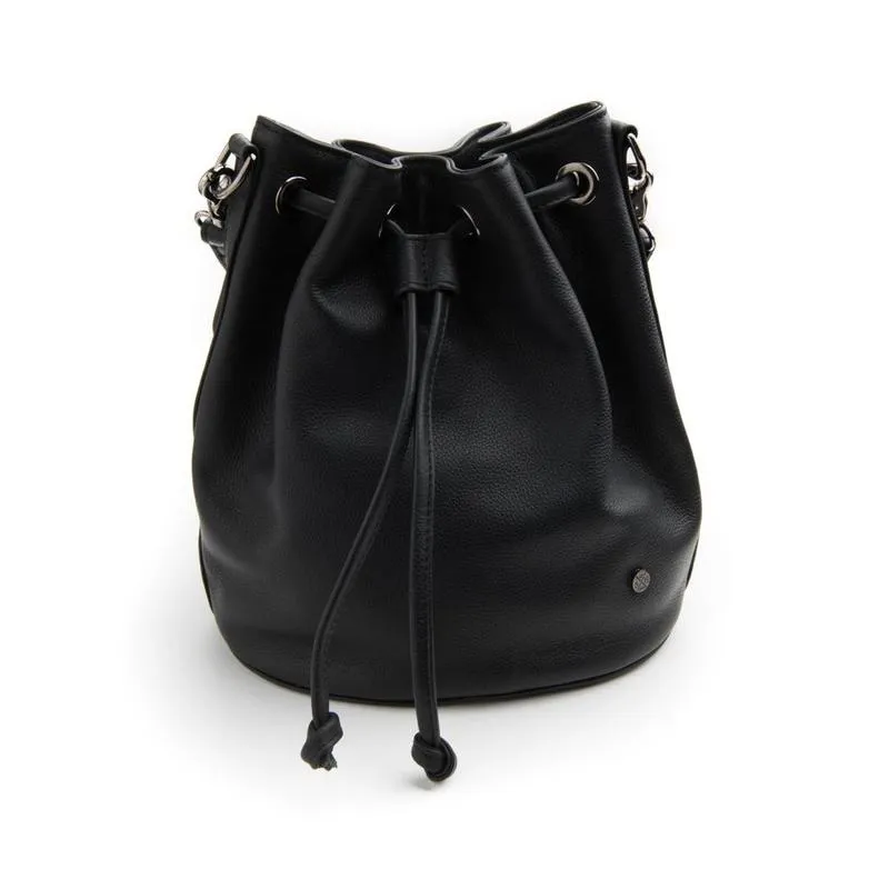 STITCH AND HIDE - Olivia Bucket Bag - Black