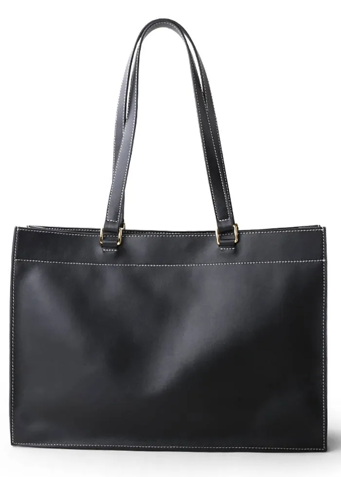 The Large Genuine Leather Tote Bag