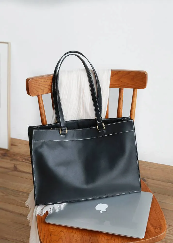 The Large Genuine Leather Tote Bag