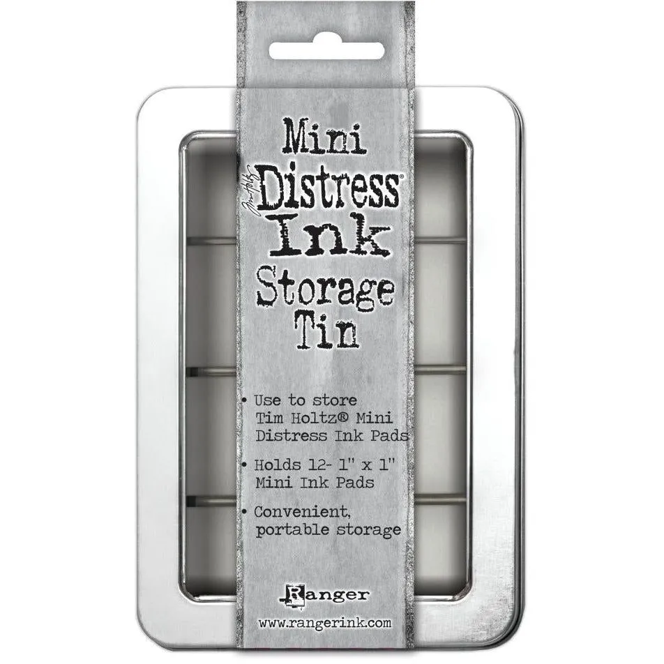 Tim Holtz Mini Distress Ink Cube Storage Tin