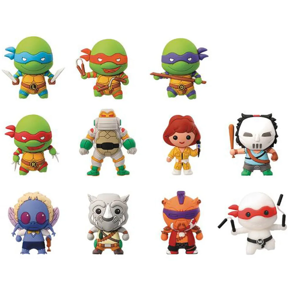 TMNT Teenage Mutant Ninja Turtles Collectors Keyring Blind Bag