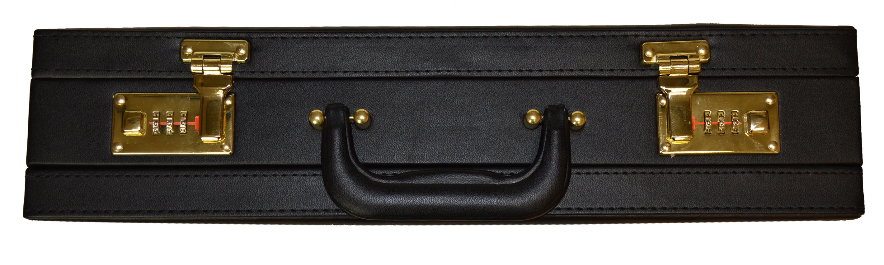 Transworld Briefcase Travel Portfolio Attache Case Lock 9102 Black