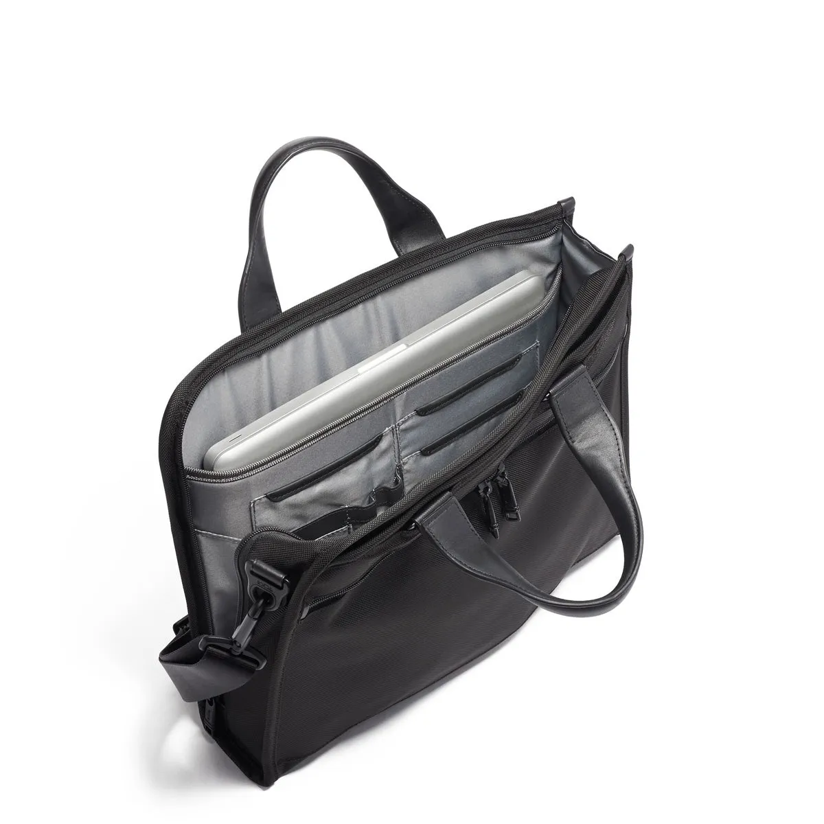 Tumi Alpha Slim Deluxe Portfolio - Black