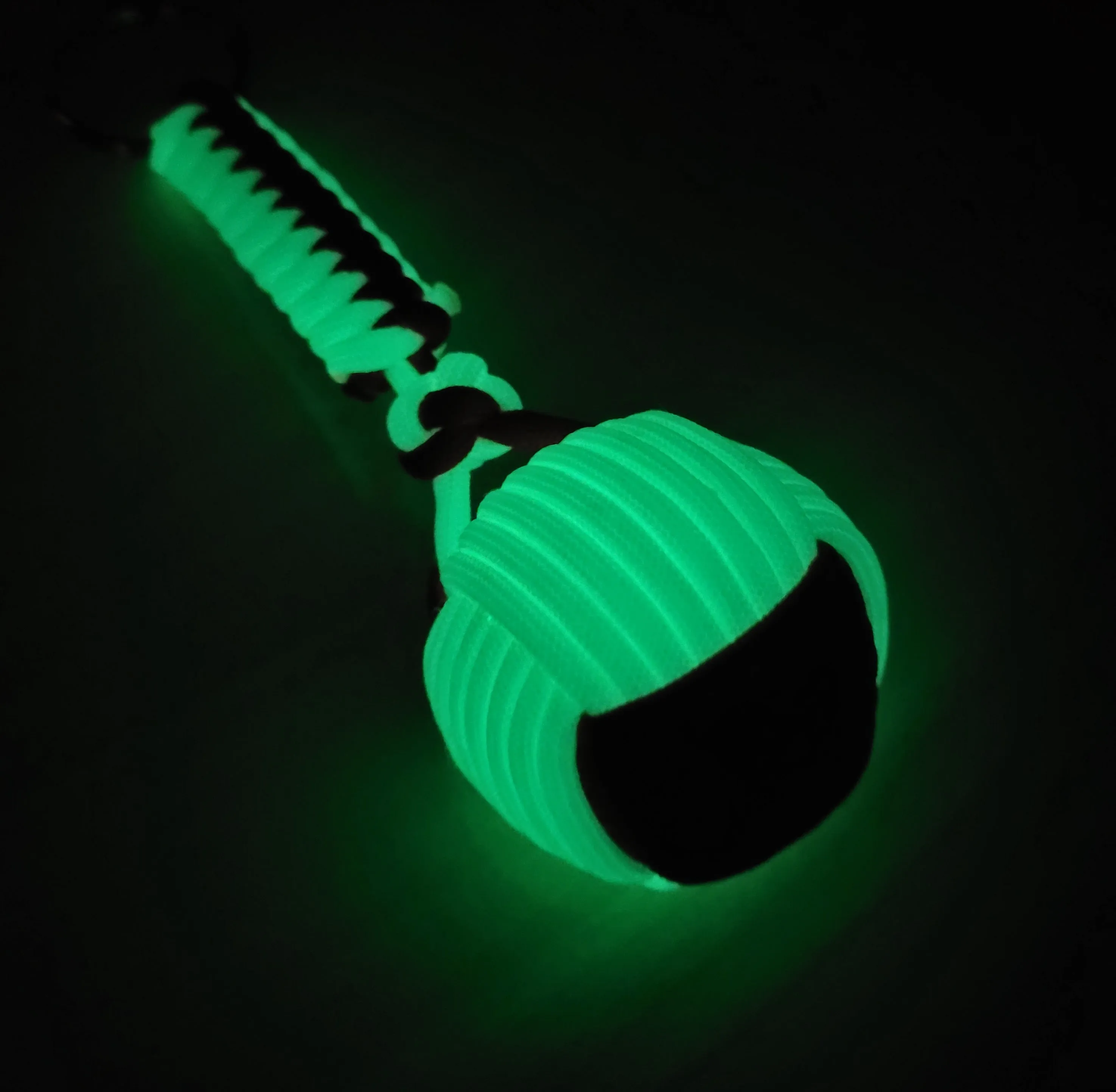 Two-Color Glow-in-the-Dark Floating Boat Keychain