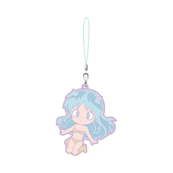 Urusei Yatsura Rubber Keychain Set Pastel Bandai