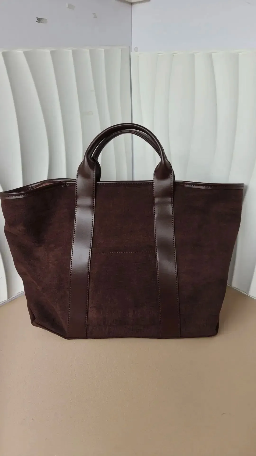 Vintage Suede Large Capacity Casual Tote Bags