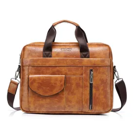 WEIXER Men's Shoulder/Hand Business Briefcase