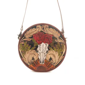 Winds of the Rose Round Bag