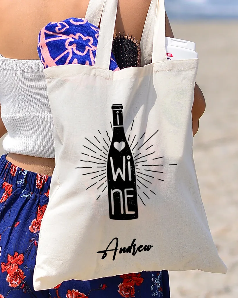 Wine Love Design - Winery Tote Bags