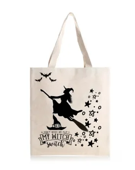 Witch Switch Daily Thaila -  Canvas Reusable Bags