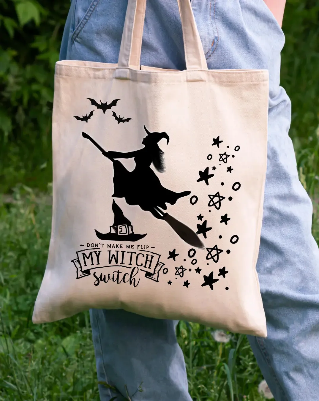 Witch Switch Daily Thaila -  Canvas Reusable Bags