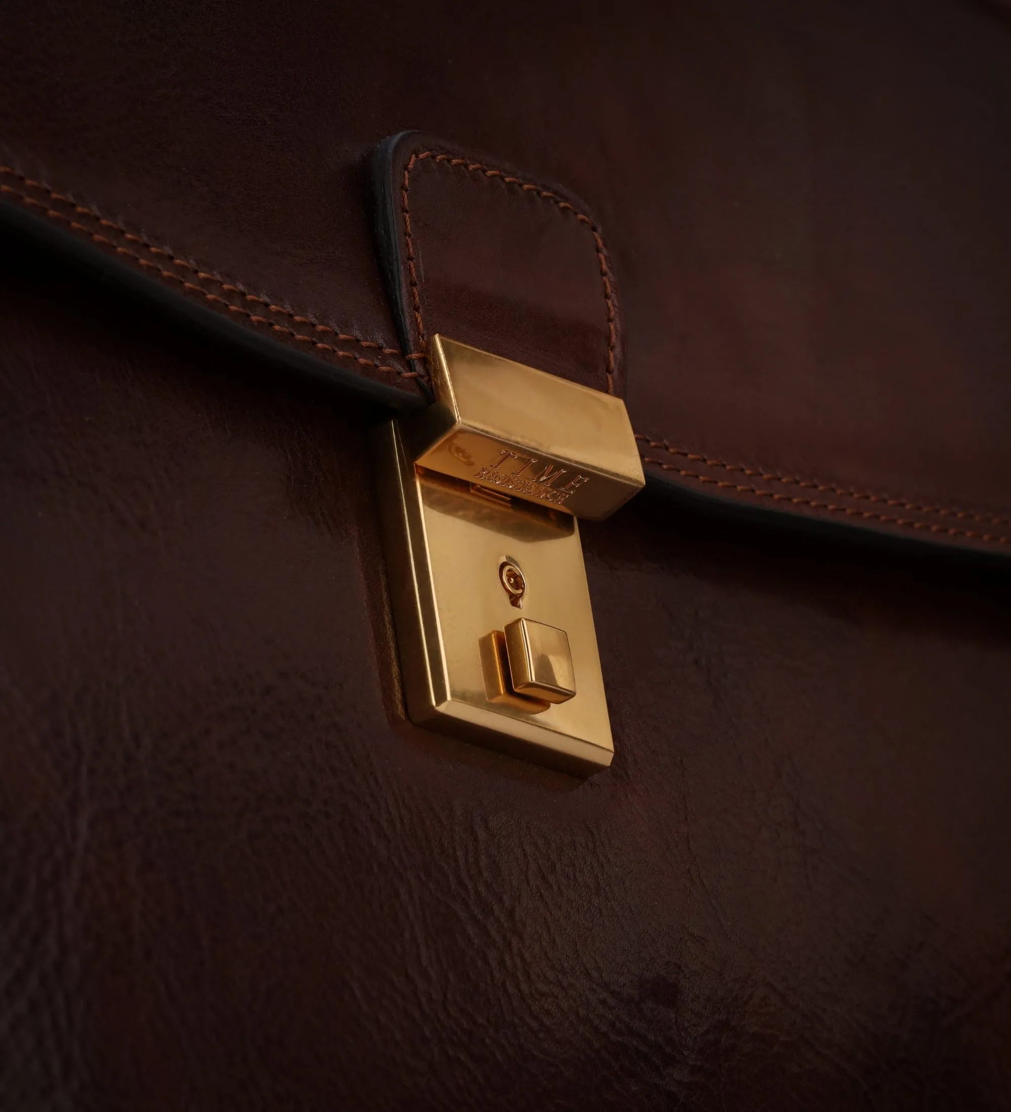 Womens Leather Briefcase - The Sound of the Mountain